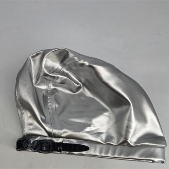 NEW Hairbrella SILVER Swim Cap Satin Lined - Picture 7 of 16